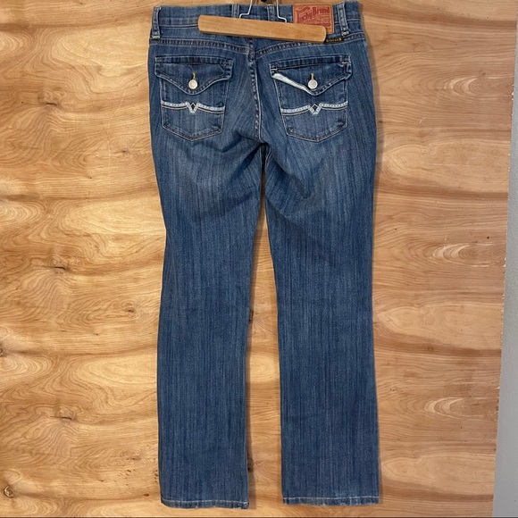 Lucky Brand Womens 26 Petunia Straight  Jeans 32”L - Picture 3 of 8